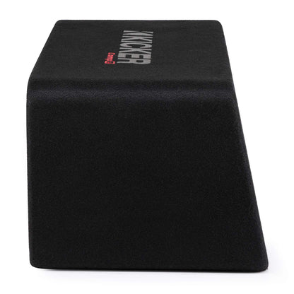 Kicker 48DCWR102 CompR 10" Dual subwoofers in Vented Enclosure, 2 Ohm