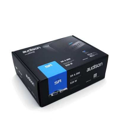 Audison SR 4.300.2 D-Class 4-Channel Amplifier 130 Wrms X 4 at 2-Ohms