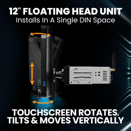 BOSS Elite BE12ACP.WX Single DIN Car Stereo Wireless Apple CarPlay