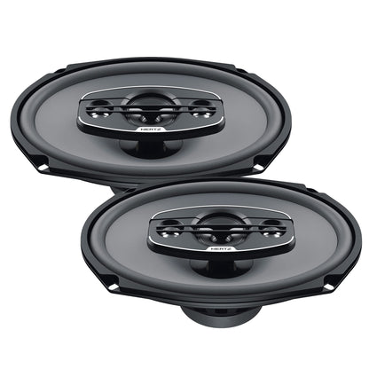 Hertz Uno X 690 6x9" 4-Way Coaxial Speakers – 85W RMS, 4Ω