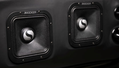 Kicker 49ST7MR4 7" Street Series Square Mid-Bass, Pair,  4 Ohm, Pair