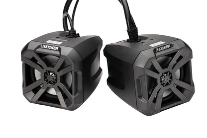 Kicker 48BTCAN65 - PowerCans 6.5" Bluetooth Speaker Pods, Pair