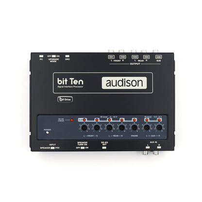 Audison bit Ten Digital Signal Interface Processor | 4 Channels in | 5 Out