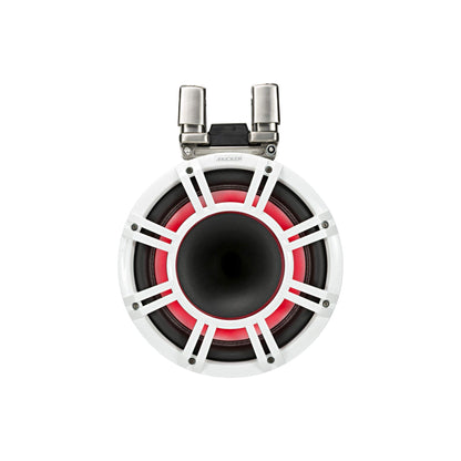 Kicker KMTC114 (44KMTC114W) 11" Marine Tower LED Speakers, White