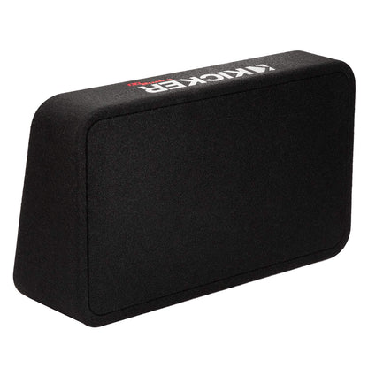 Kicker 48TCWRT82 CompRT 8" Subwoofer in Thin Profile Enclosure, 2 Ohm