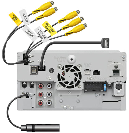 Kenwood DNR1008RVS 10.1" GPS Navigation AM FM CarPlay Android Auto RV Stereo