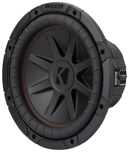 Kicker CompVR 52CVR104 10" Subwoofer, dual voice coil, 4Ω, 350W RMS