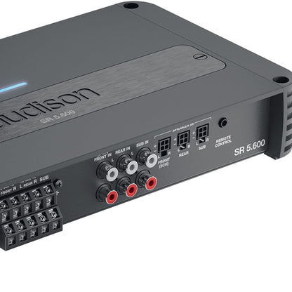 Audison SR 5.600 D-Class 5 Ch Amplifier 115 Wrms X 4/550 Wrms X 1 at 2-Ohms
