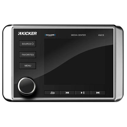 Kicker 46KMC5 3.5" Color Marine Stereo Media Center with Bluetooth
