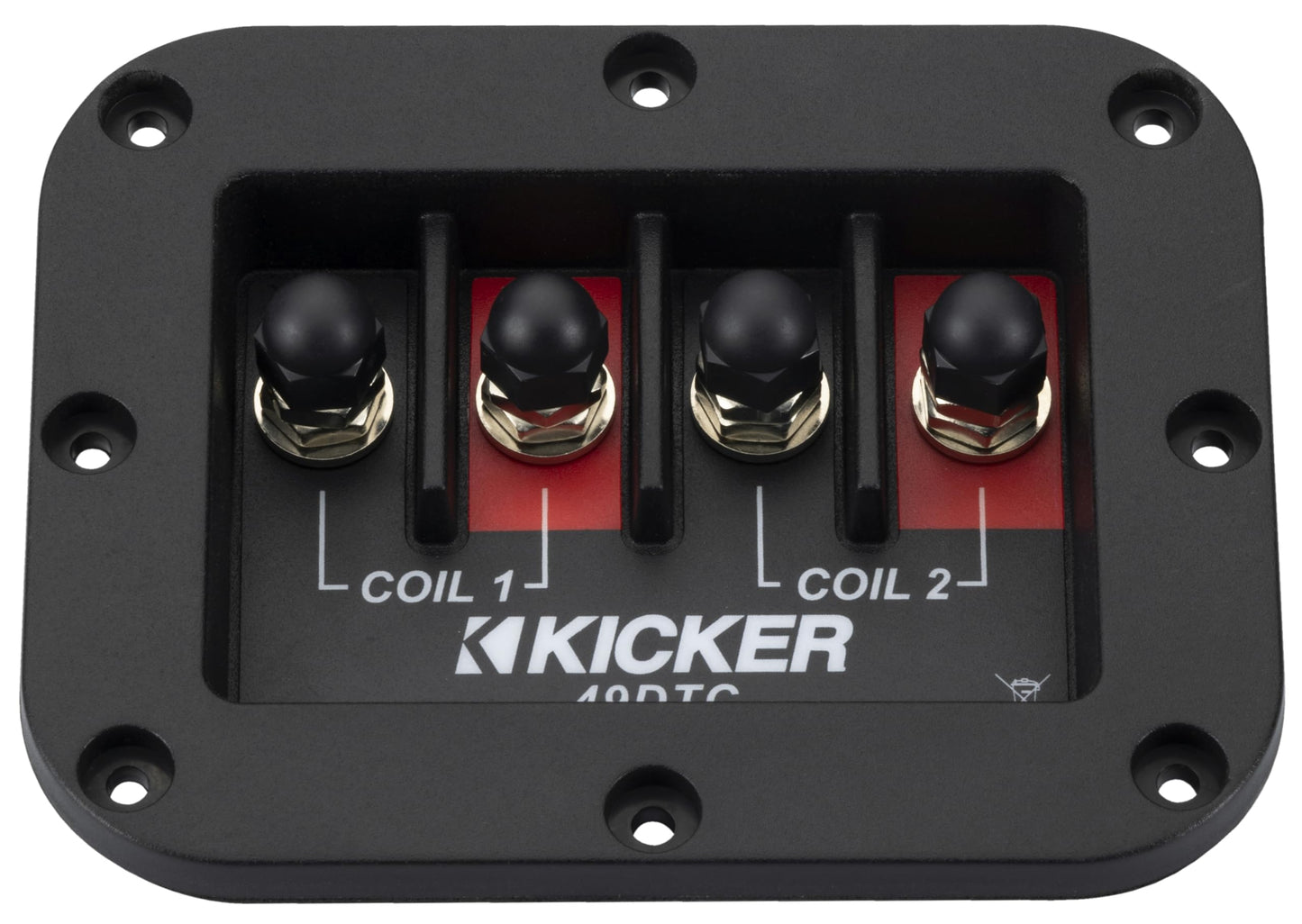 Kicker 49DTC Dual Terminal Cup, for High Powered Speaker Systems and Enclosures