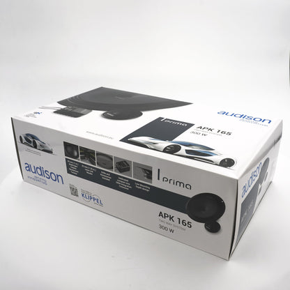 Audison APK 165 Prima Series 6.5" 2-Way Component Speaker Set