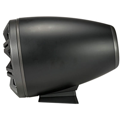 Kicker KMFC8 8" Flat Mount Loaded Marine Wake Towers, Black