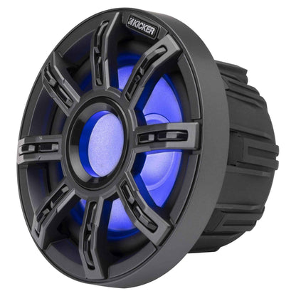 Kicker 51MSS654 - MSS 6.5-Inch Premium Marine 4-Ohm LED Component System, Pair