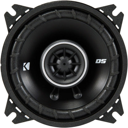 Kicker 43DSC404 4-Inch (100mm) Coaxial Speakers, 4-Ohm (Pair)