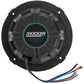 Kicker 51KM614FL 6.5-Inch (165mm) Thin-Mount Marine Coaxial Speakers with RGB LEDs