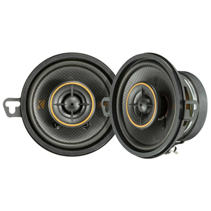 Kicker 51KSC3504 Coaxial Speaker System, 2-Way Design, Pair, 3.5"