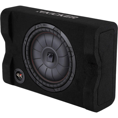Kicker 48CVTDF122 CVTDF 12" Subwoofer in Down Firing Enclosure, 2 Ohm