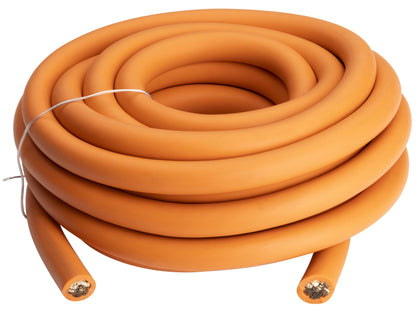 Kicker 50PWOR020 Warhorse 1/0 AWG Power Wire, 20-Foot, Orange