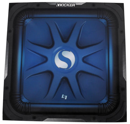 Kicker 10-inch (25cm) Square Subwoofer Grille for 11S10L7 LED White