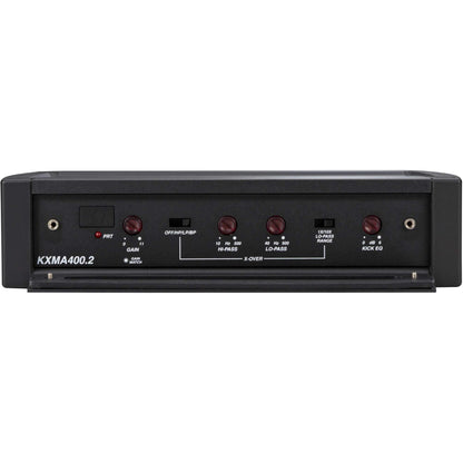 Kicker 48KXMA4002 KXMA400.2 2x200w 2-Ch Full-Range Class-D Marine Amplifier