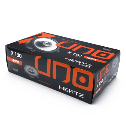 Hertz Uno X 130 5.25" Two-Way Coaxial Speakers (Pair)