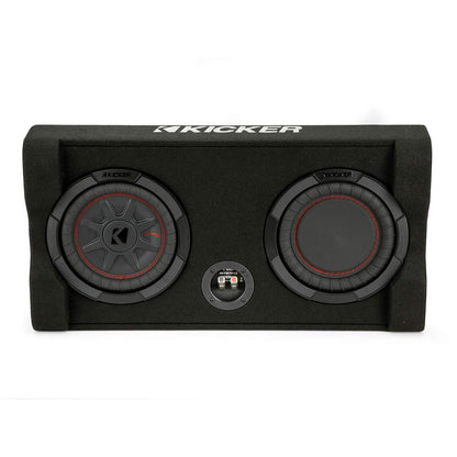 Kicker 48TRTP82 TRTP 8" Thin Down Firing Subwoofer w/ Passive Radiator Enclosure