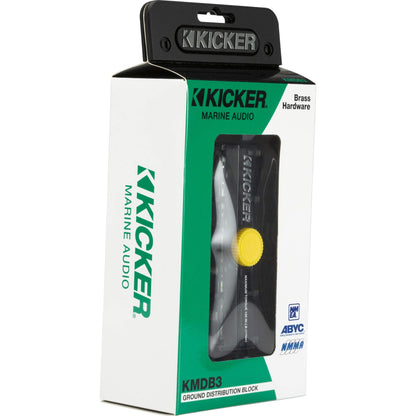 Kicker 47KMDB3 ABYC Compliant Ground Distribution Block
