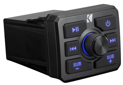 Kicker 51KBTR Powersport Bluetooth Receiver w/USB, Aux-in, with Left, Right