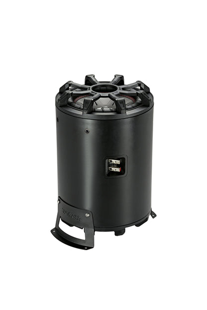 Kicker 46CWTB104 TB10 10-inch Loaded Weather-Proof Subwoofer Enclosure w/Passive Radiator