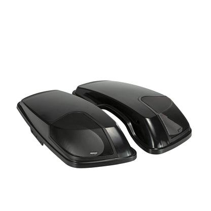 Kicker 46HDBL Bag Lids, Pair, Compatible with 2014-Up Harley Davidson