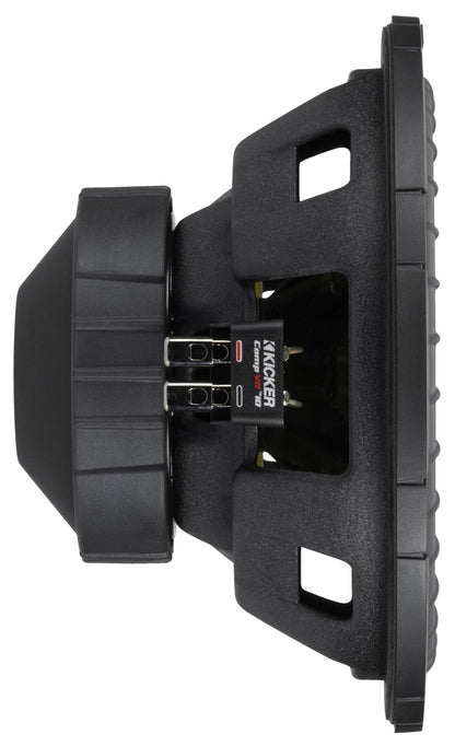 Kicker 52CVR102 CompVR 10-Inch (25cm) Subwoofer, 2-Ohm Dual Voice Coil, 350W