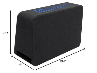 Kicker 44TL7S102 L7S 10" Subwoofer in Thin-Profile Enclosure 2-Ohm