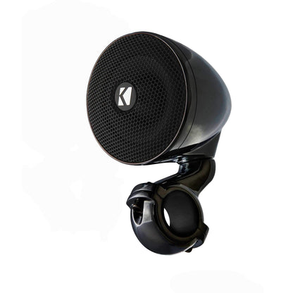 Kicker 47PSMB34 PSM 3" Powersports Weather Proof Enclosed Mini System; Black