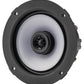 Kicker 51KM614FL 6.5-Inch (165mm) Thin-Mount Marine Coaxial Speakers with RGB LEDs