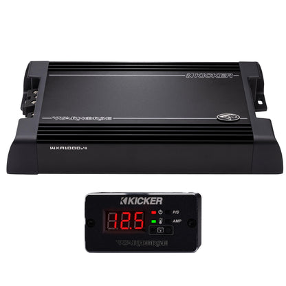 Kicker Warhorse WXA1000.4 4-Channel Amplifier | 450 Watts x 4