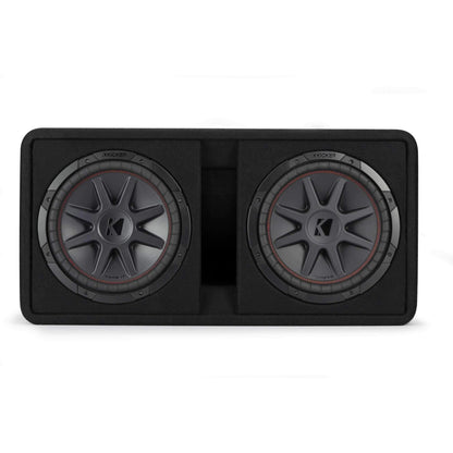 Kicker 48DCVR122 CompVR 12" Dual subwoofers in Vented Box, 2 Ohm