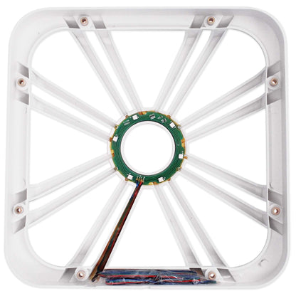 Kicker 12-inch (30cm) Square Subwoofer Grille for 11S12L7 LED White