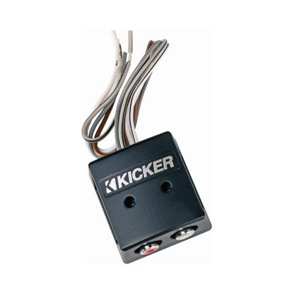 Kicker 46KISLOC K-Series Interconnect, Speaker to RCA W/Line-Out Converter