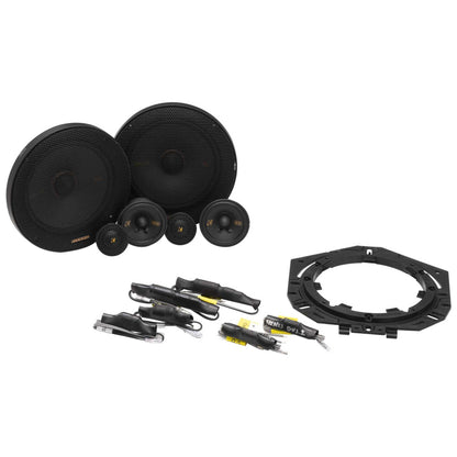 Kicker 51KSS365 Component Speaker System, 3-Way Design, 6.5" Woofers (Pair)