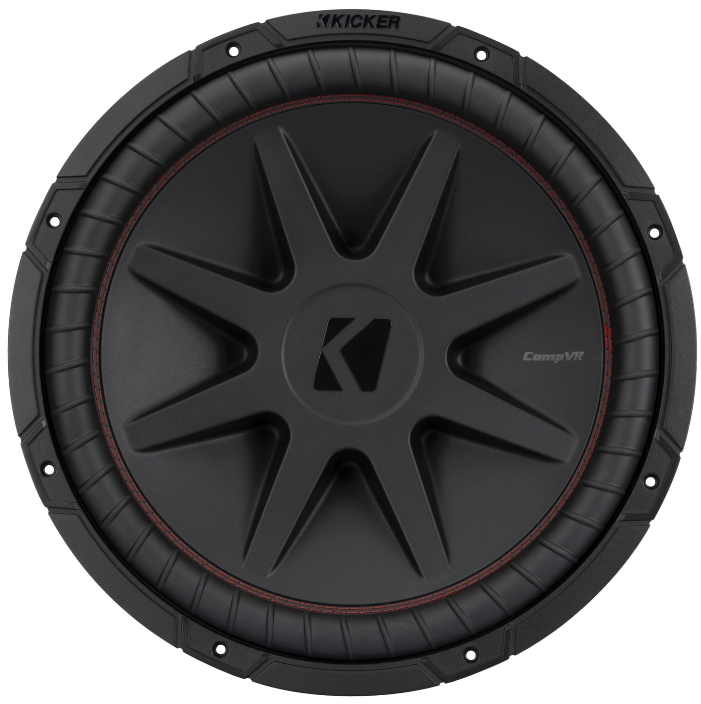 Kicker 52CVR152 CompVR 15-Inch (38cm) Subwoofer, 2-Ohm Dual Voice Coil, 500W