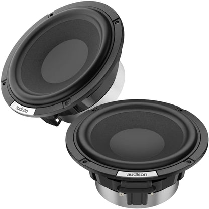 Audison AVK 6 S II 6.5" 250W 4-Ohm Hi-Res Component Speakers (Set)