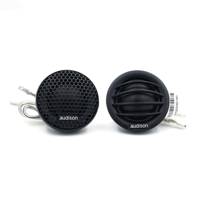 Audison AP 1P 1" Component Tweeters with Crossovers (Pair)