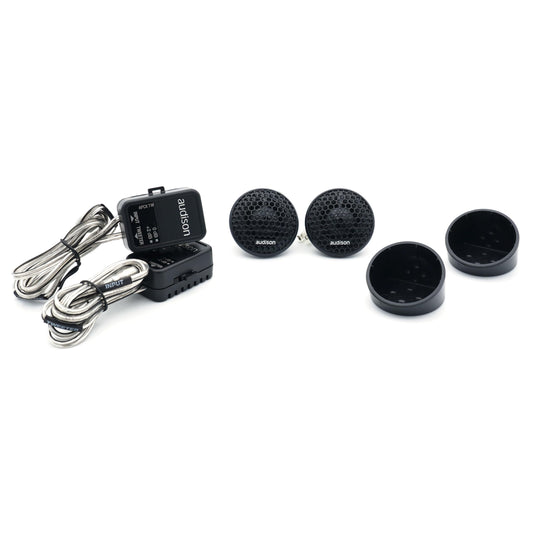 Audison AP 1 Prima Series 1" (25mm) Tweeter and Crossover (Pair)