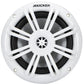 Kicker 51KM604WL KM 6.5" 4Ω LED Marine Coaxial Speakers - Pair