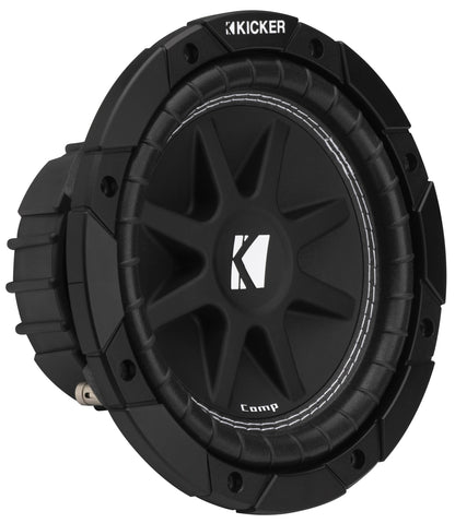 Kicker Comp 43C84 8" Subwoofer, single voice coil, 4Ω, 200W RMS