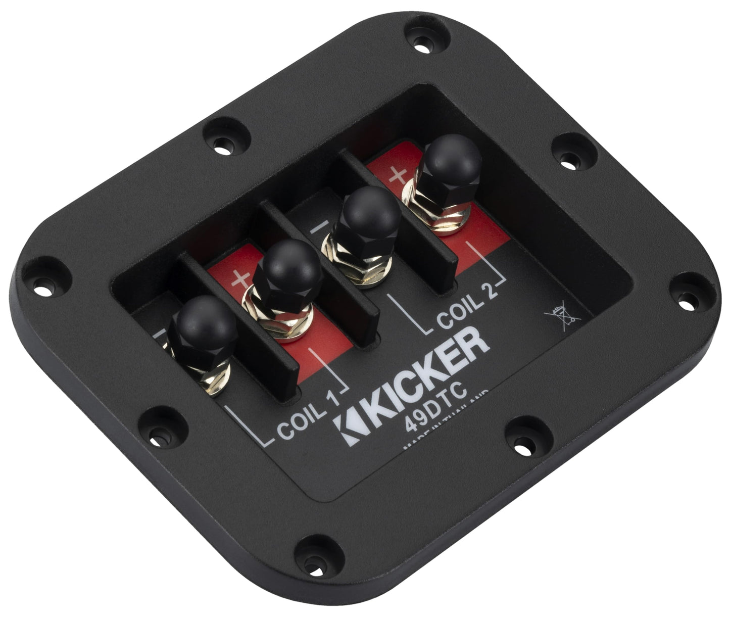 Kicker 49DTC Dual Terminal Cup, for High Powered Speaker Systems and Enclosures