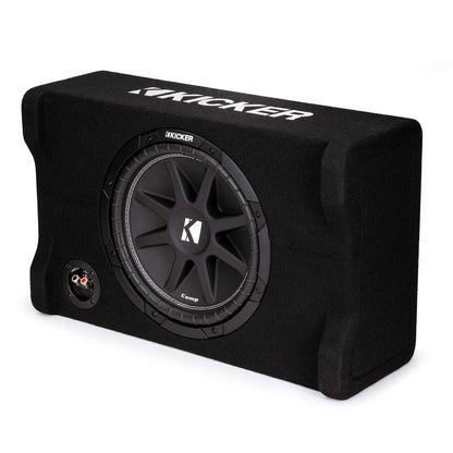 Kicker 48CDF124 Comp 12" Subwoofer in Down Firing Enclosure, 4-Ohm
