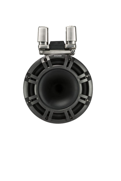 Kicker KMTC94 (44KMTC94) 9" Marine Tower LED Speakers, Black