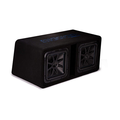 Kicker 44DL7S122 Dual L7S 12" Subwoofers in Vented Enclosure 2-Ohm