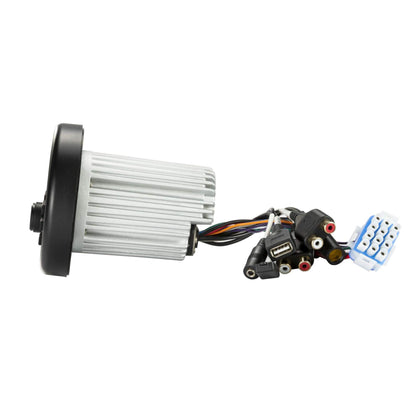 Kicker 46KMC2 Marine Weather-Resistant Gauge-Style Media Center with Bluetooth